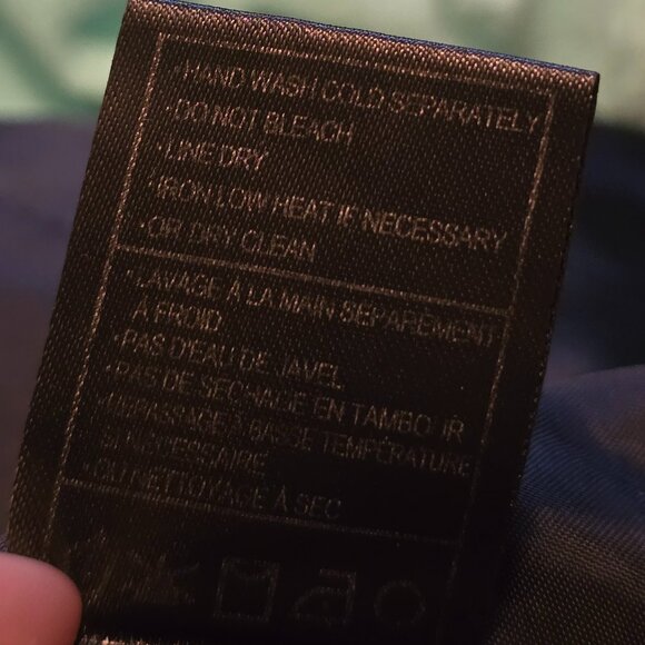 JACK by BB Dakota Aztec Stripe Belted Wrap Coat Jacket sz M - Picture 6 of 6